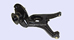 SCHR&Auml;GLENKER V8 | HINTEN RECHTS, W116, R107, W126 | REGENERIERT | QUERLENKER | DREIECKSLENKER